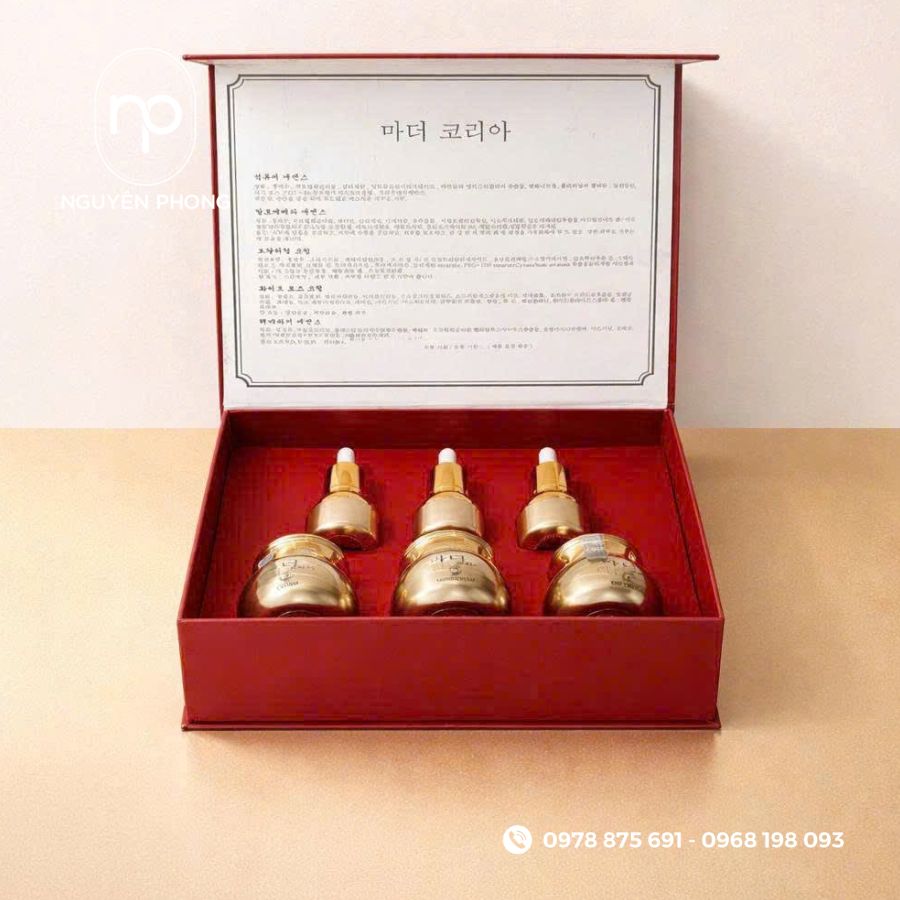 in túi giấy đựng mỹ phẩm